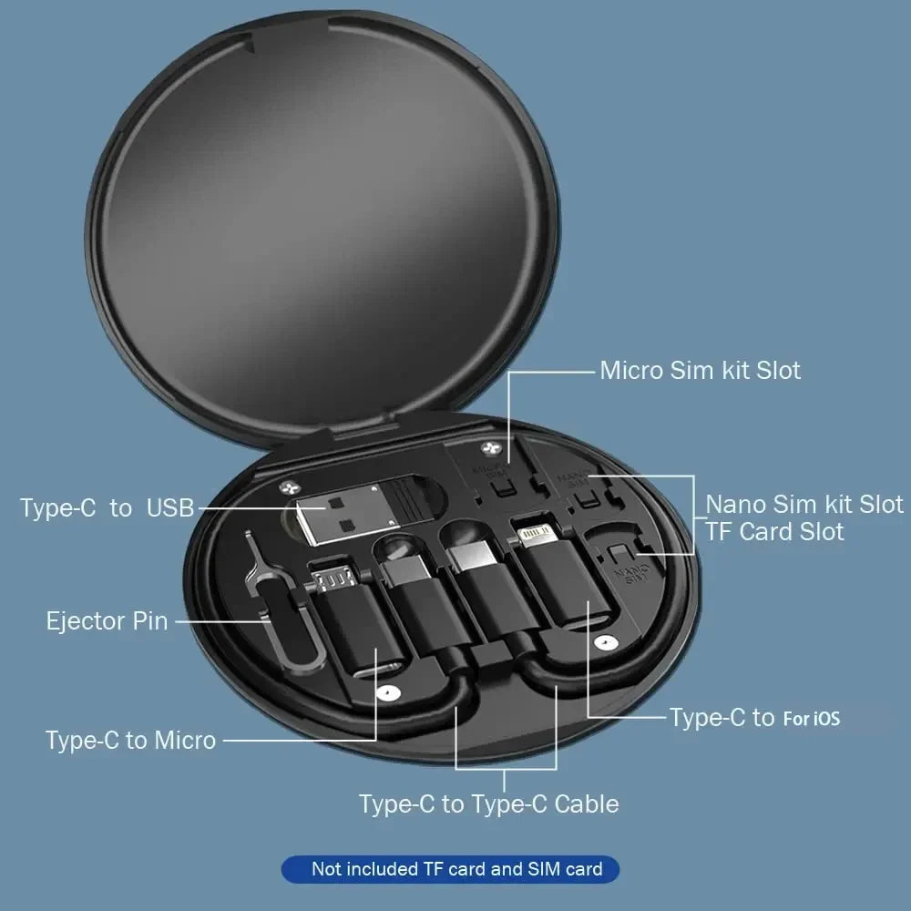 SET DE CABLES ADAPTADORES 6 EN 1