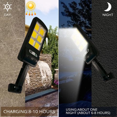LÁMPARA SOLAR CON SENSOR DE MOVIMIENTO