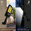 LÁMPARA SOLAR CON SENSOR DE MOVIMIENTO